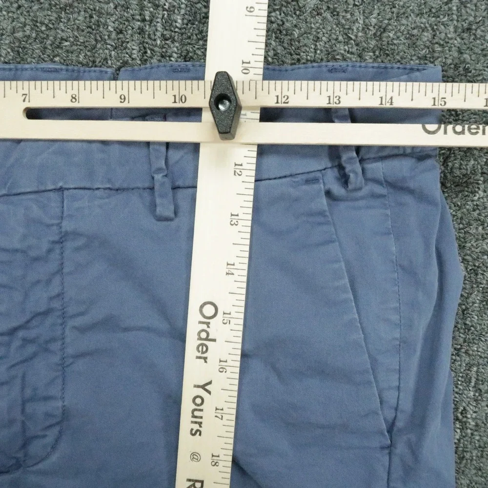 Peter Millar Pants Mens 30x36 Blue Crown Crafted Concorde Garment-Dyed Trouser